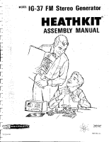Heathkit IG-37 - Manual 